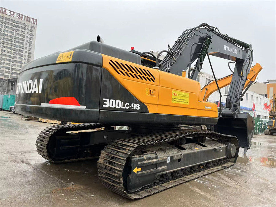 Hyundai R300LC-9S Excavadora hidráulica usada para construcción y minería Peso 30 toneladas
