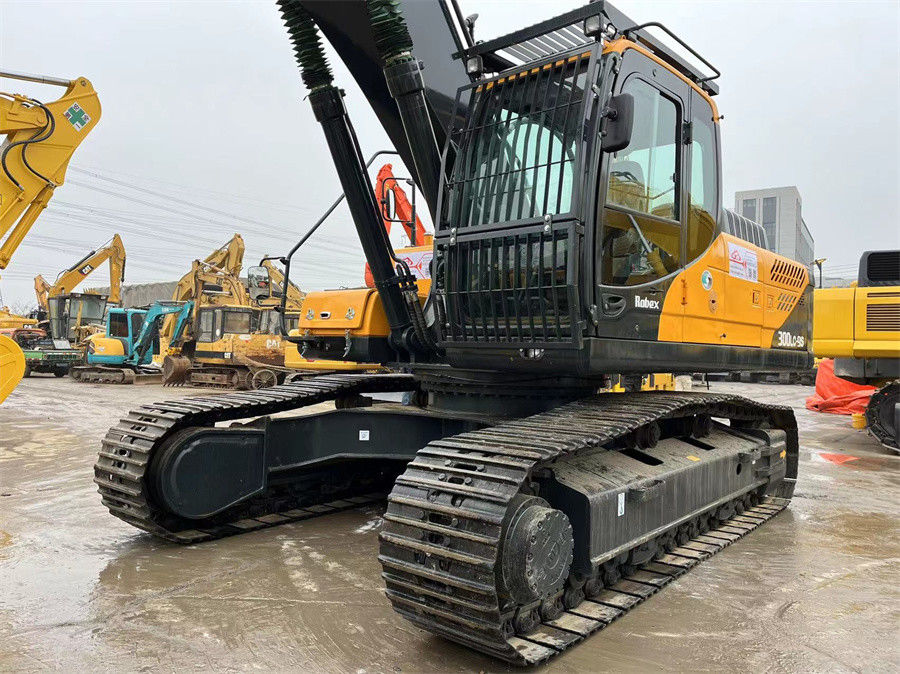 Hyundai R300LC-9S Excavadora hidráulica usada para construcción y minería Peso 30 toneladas