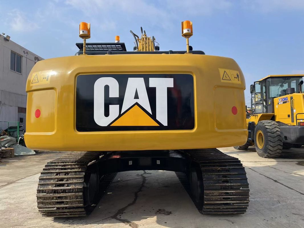 Excavadora usada Caterpillar 320D con inyección 3066 Motor de 20 toneladas Excavadora CAT 320 mediana