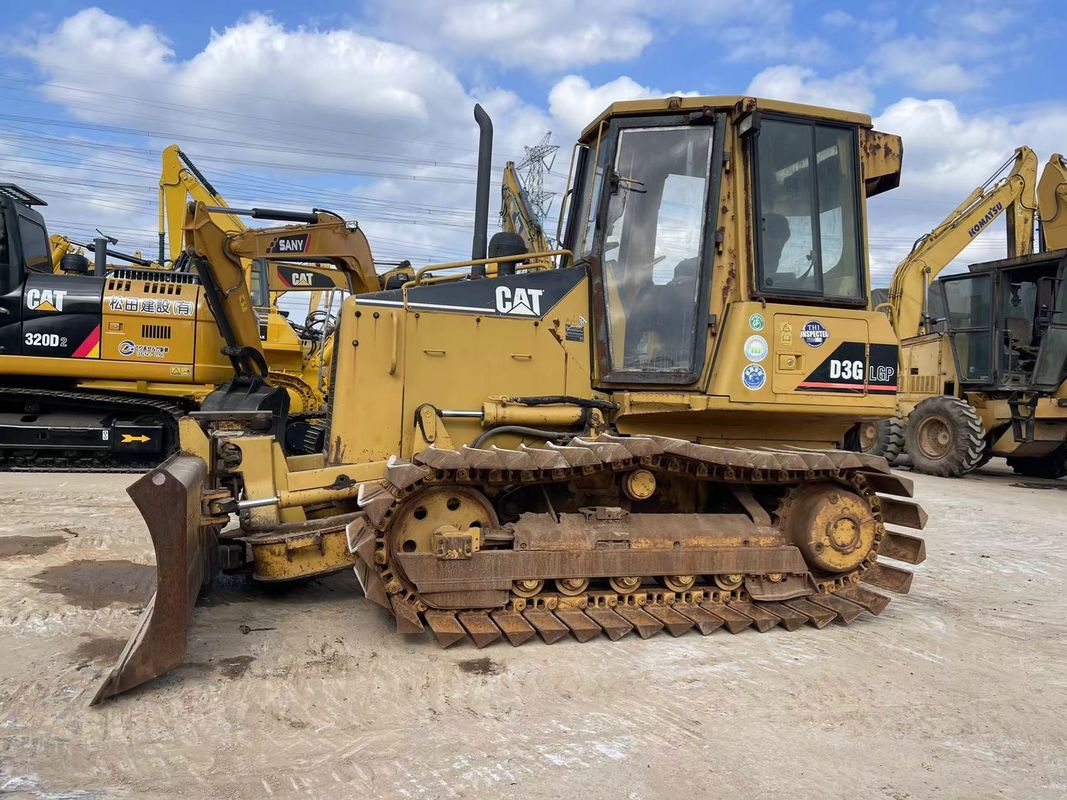 Color original Usado Caterpillar Dozer de segunda mano Bulldozer Cat D3G