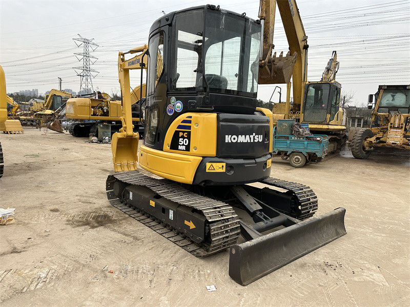 Comatsu PC50MR-2 mini excavadora de 5 toneladas usada en Japón excavadora Komatsu PC50