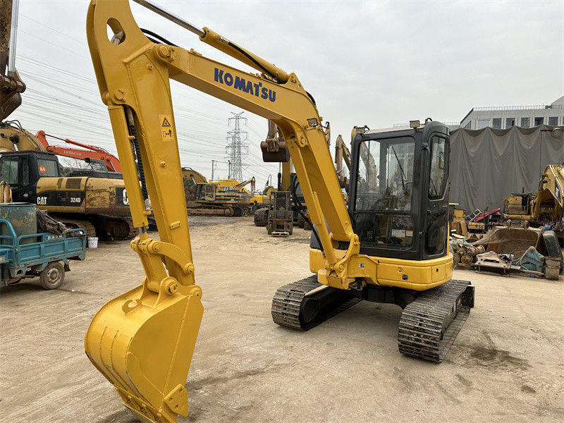 Comatsu PC50MR-2 mini excavadora de 5 toneladas usada en Japón excavadora Komatsu PC50