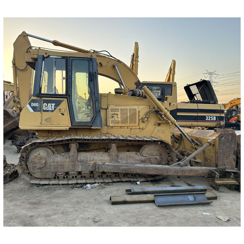 CAT D6G 2XL bulldozer de rastreo Caterpillar Tractor potente para la construcción y movimiento de tierras