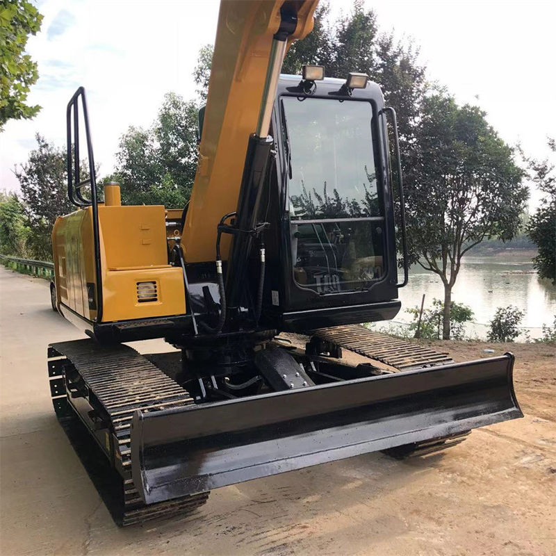 Marca china SANY SY95C Excavadora hidráulica usada Peso 9 toneladas Nivel 3 con hoja