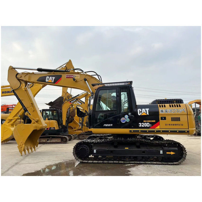 500-2000 horas de uso Caterpillar 320D2 Excavadora sin fugas de aceite