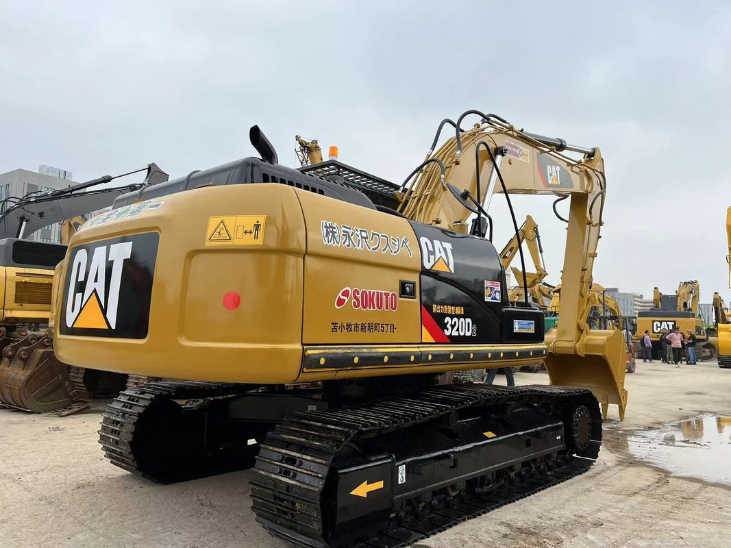 500-2000 horas de uso Caterpillar 320D2 Excavadora sin fugas de aceite