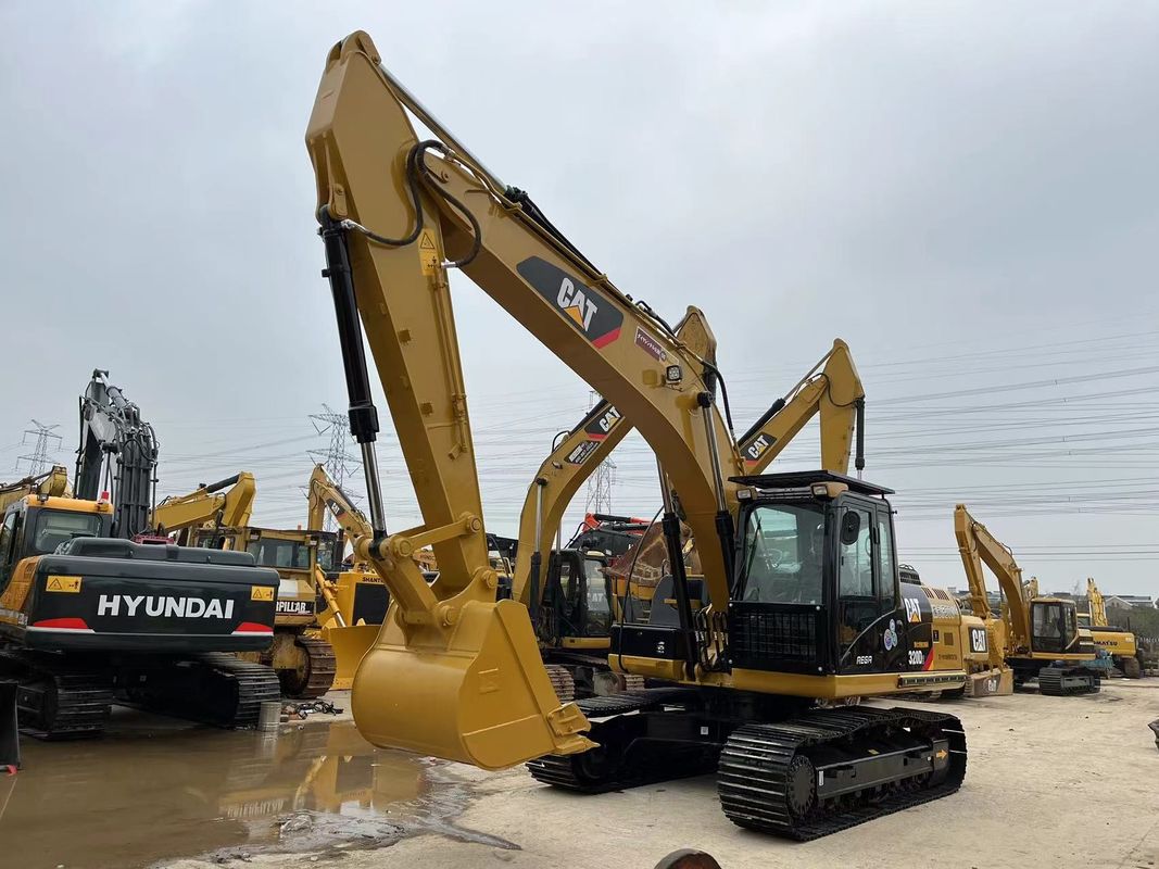 500-2000 horas de uso Caterpillar 320D2 Excavadora sin fugas de aceite