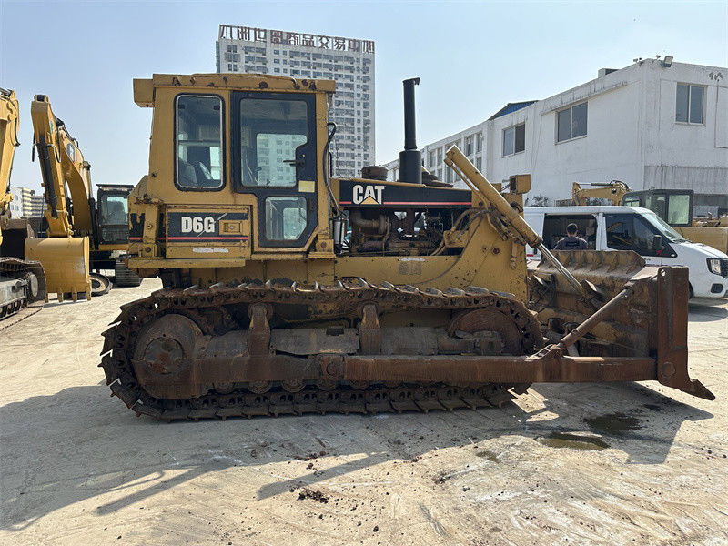 Excavadora original usada CAT D6G Excavadora usada Caterpillar D3 D4 D7 en buen estado