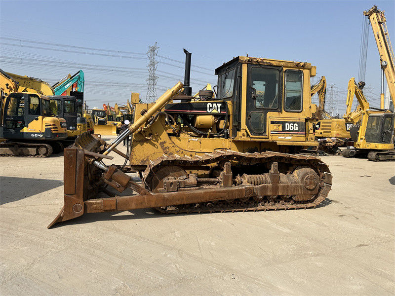 Excavadora original usada CAT D6G Excavadora usada Caterpillar D3 D4 D7 en buen estado