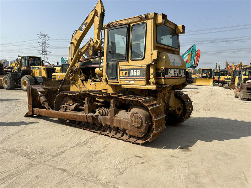 Excavadora original usada CAT D6G Excavadora usada Caterpillar D3 D4 D7 en buen estado