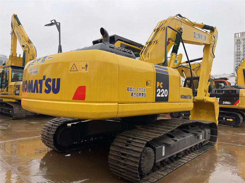 Comatsu PC220-8 Excavadora japonesa de uso usado Excavadora hidráulica de alto rendimiento de tamaño medio
