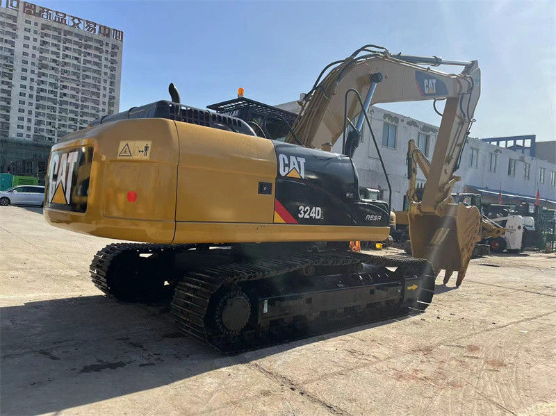 Excavadora de 24 toneladas usada CAT 324DL con motor C7 Excavadora de gato original