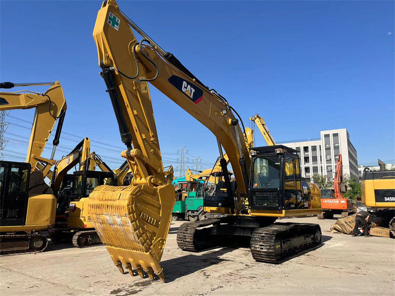 Excavadora de 24 toneladas usada CAT 324DL con motor C7 Excavadora de gato original