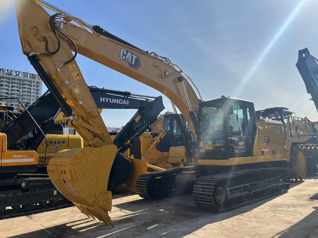 Excavadora original Cat 320 de seis cilindros con motor Cat C7.1 Excavadora de tamaño mediano