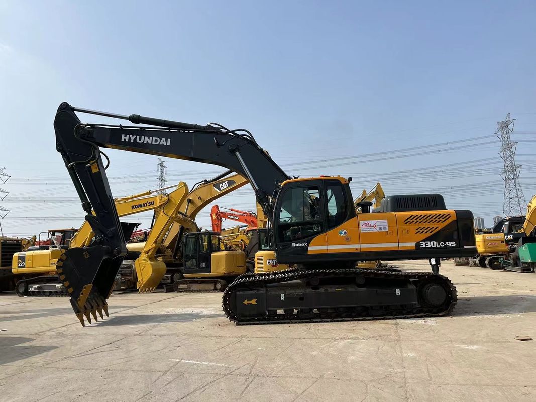 Excavadora Hyundai 330lc-9s Excavadora usada de 33 toneladas de gran tamaño