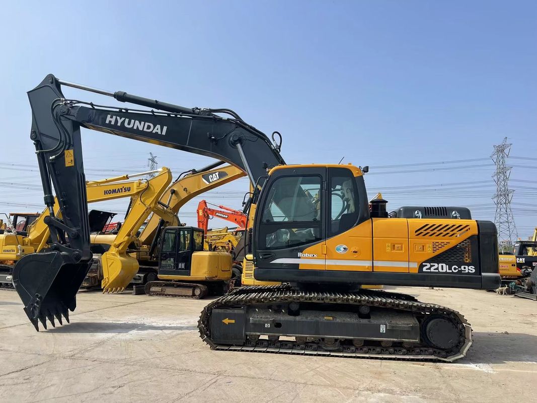 Excavadora Hyundai 220LC-9S Excavadora usada de 22 toneladas de gran tamaño