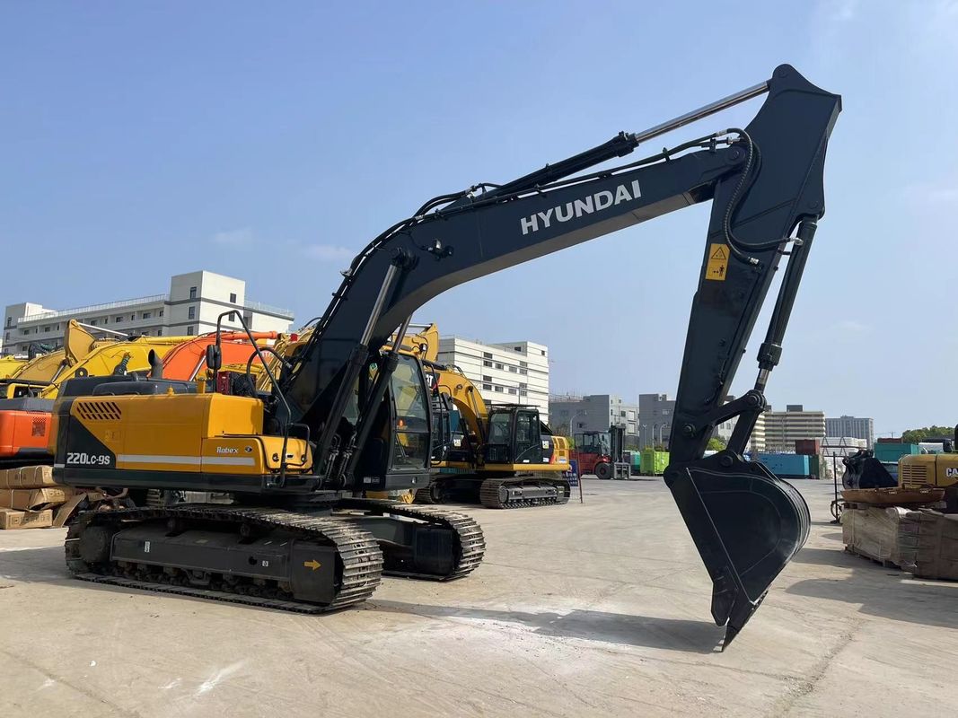 Excavadora Hyundai 220LC-9S Excavadora usada de 22 toneladas de gran tamaño