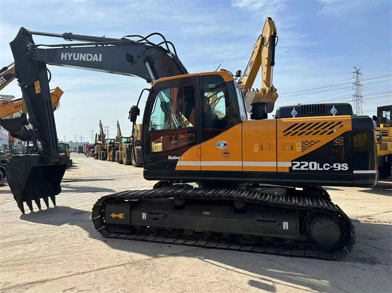 Usado Hyundai R220LC-9S Excavadora de 22 toneladas Corea Usado Hyundai 220 minería Excavadora