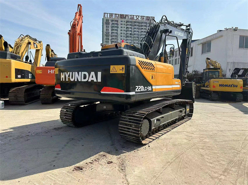 Usado Hyundai R220LC-9S Excavadora de 22 toneladas Corea Usado Hyundai 220 minería Excavadora