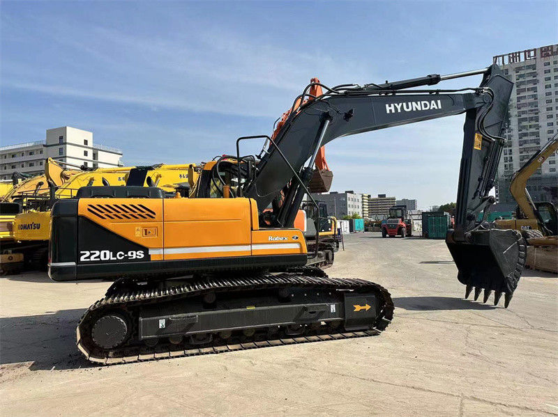 Usado Hyundai R220LC-9S Excavadora de 22 toneladas Corea Usado Hyundai 220 minería Excavadora