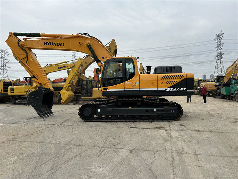 30 toneladas Usado Hyundai R305LC-9S Excavadora Corea Usado Hyundai 305 Excavadora de minería