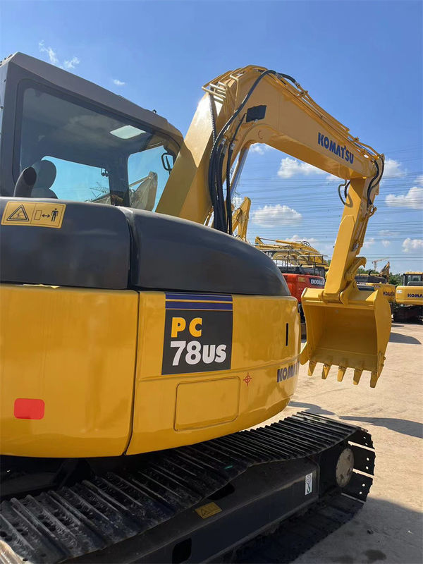 Japón original Usado Komatsu PC78us Excavadora de rastreo PC78US-6 Mini Excavadora