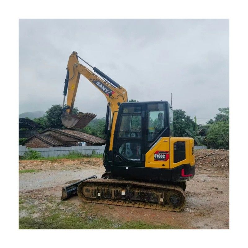China Sany SY60C Pro Excavadora de segunda mano de 6 toneladas Sany sy60 Mini Excavadora