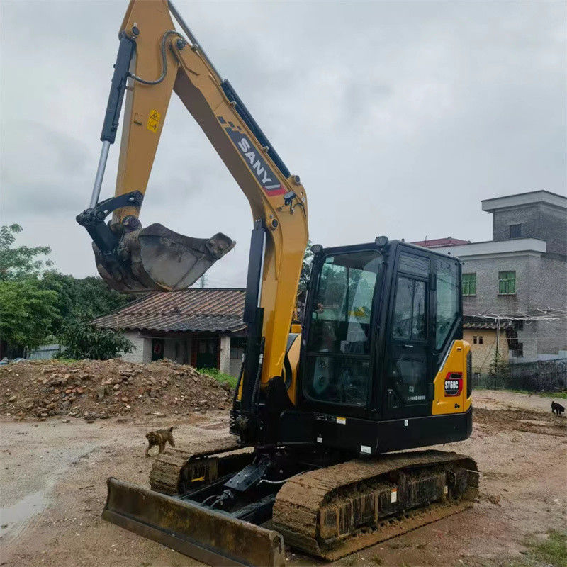 China Sany SY60C Pro Excavadora de segunda mano de 6 toneladas Sany sy60 Mini Excavadora