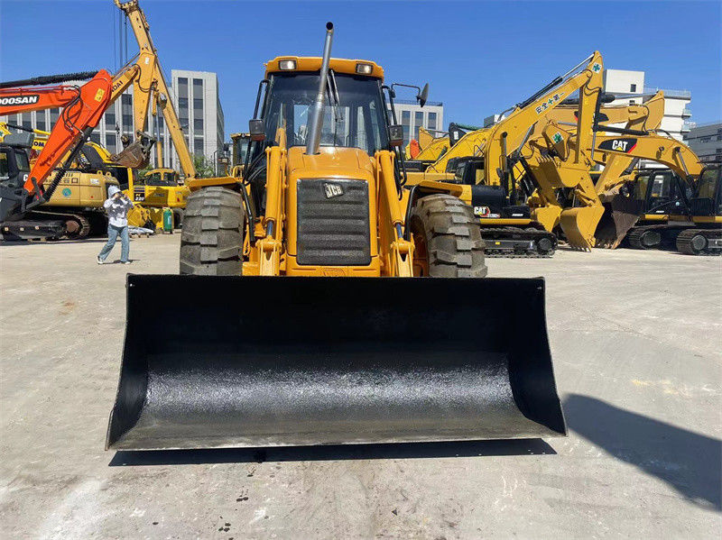 Origen EE.UU. Cargador de retroexcavadora de segunda mano JCB 4CX Cargador de retroexcavadora de ruedas