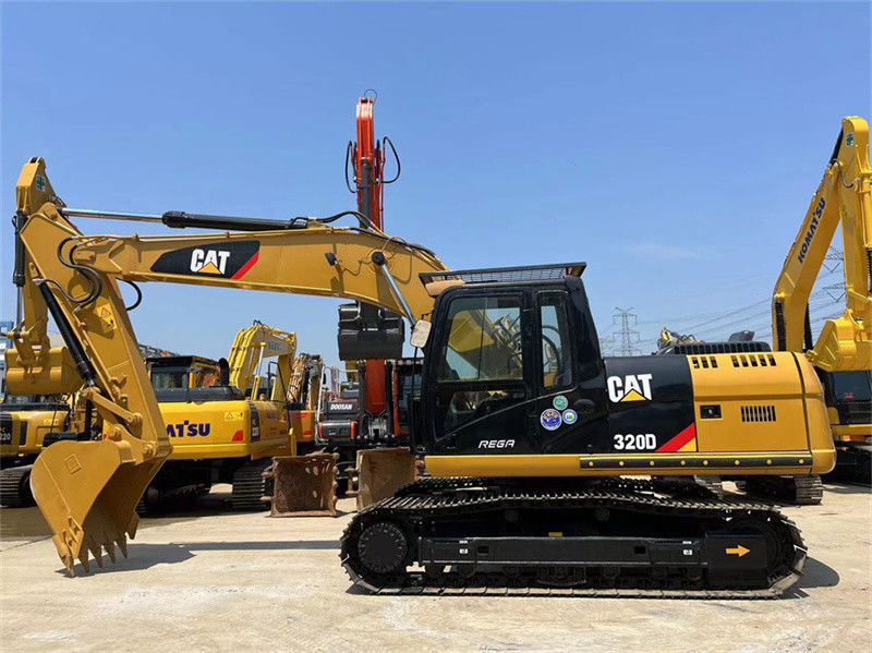 Excavadora usada CAT 320D para la minería de segunda mano Caterpillar 320D2 320GC Excavadora de rastreo