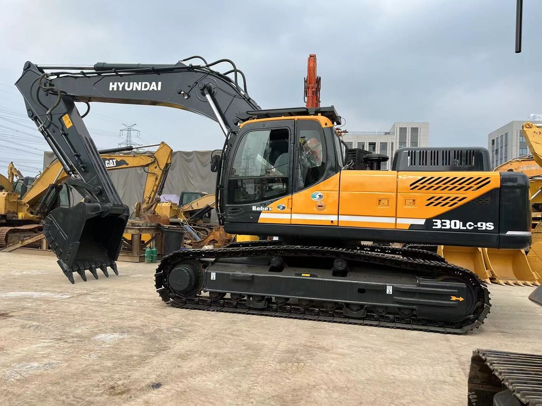 330LC-9S Excavadora usada de 210 KW Potencia del motor para operaciones suaves y rápidas