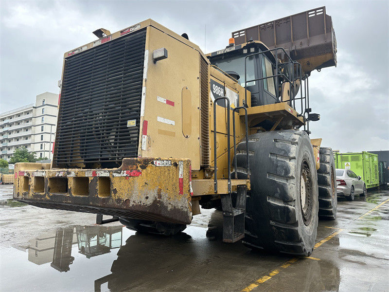 Cargador de ruedas de uso original CAT 986H Caterpillar CAT 986 Cargador de extremo frontal grande
