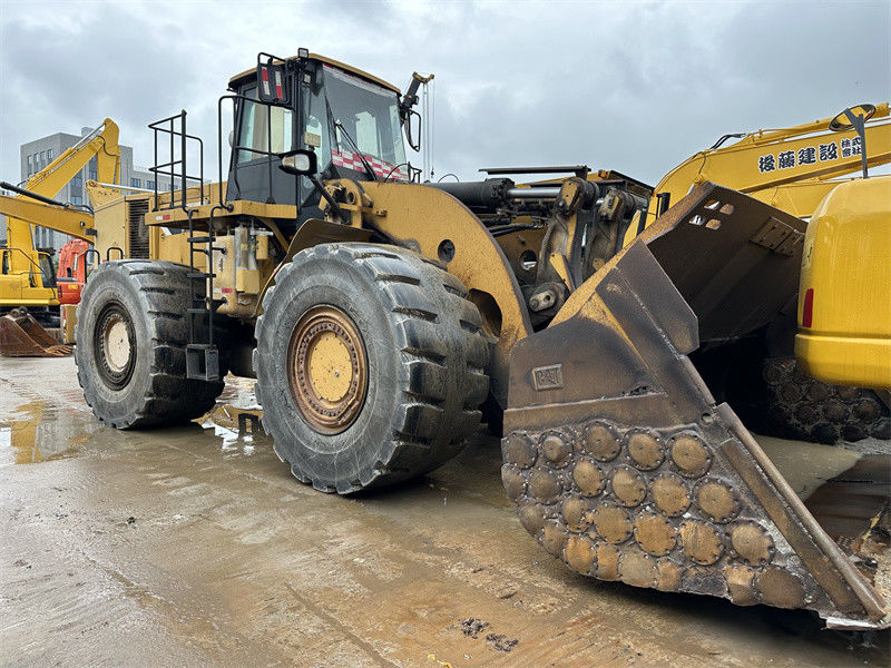 Cargador de ruedas de uso original CAT 986H Caterpillar CAT 986 Cargador de extremo frontal grande