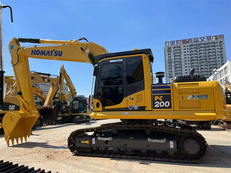 20 toneladas baratas Excavadora japonesa usada Komatsu PC200-8 Excavadora de rastreo PC200 PC220