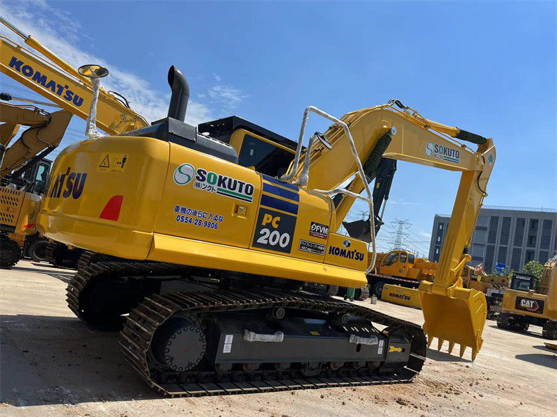 20 toneladas baratas Excavadora japonesa usada Komatsu PC200-8 Excavadora de rastreo PC200 PC220