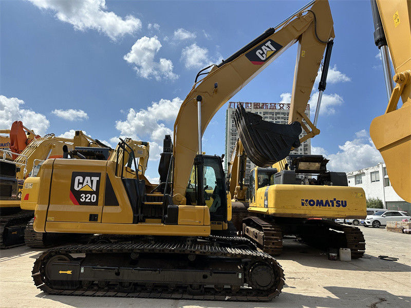Usado CAT 320 Excavadora 6 cilindros motor C7.1 de segunda mano Caterpillar 320 excavadora