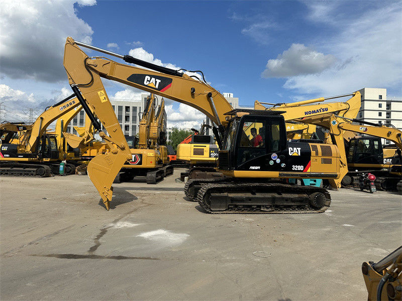 Excavadoras usadas Cat 320D Excavadoras usadas con capacidad de 1 cubo de M3