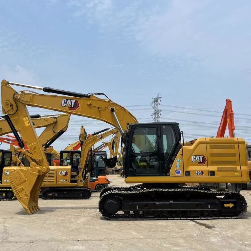 2021Año CAT 320 Excavadora con motor C7.1 de 6 cilindros para minería de construcción