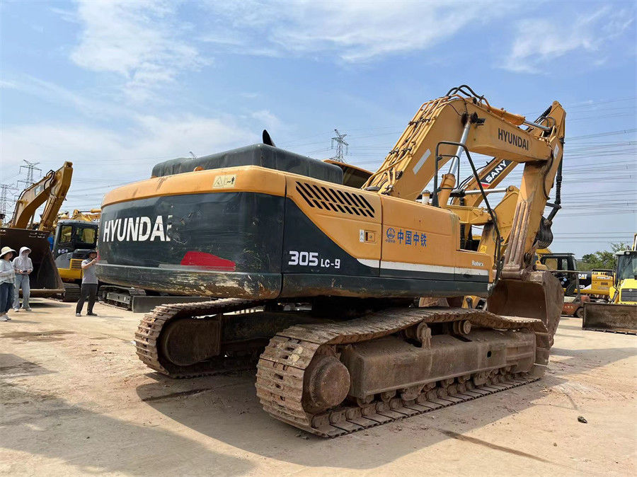 Potente de 30 toneladas de color original Hyundai R305LC Excavadora de trabajo pesado