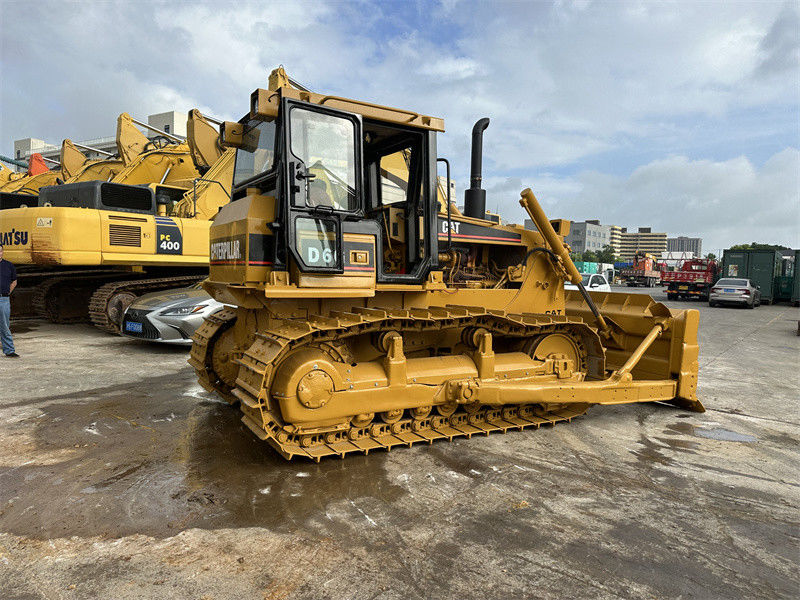 Repintado Usado CAT D6G Bulldozer Usado Caterpillar D3C D5B D6 Dozer en buen estado