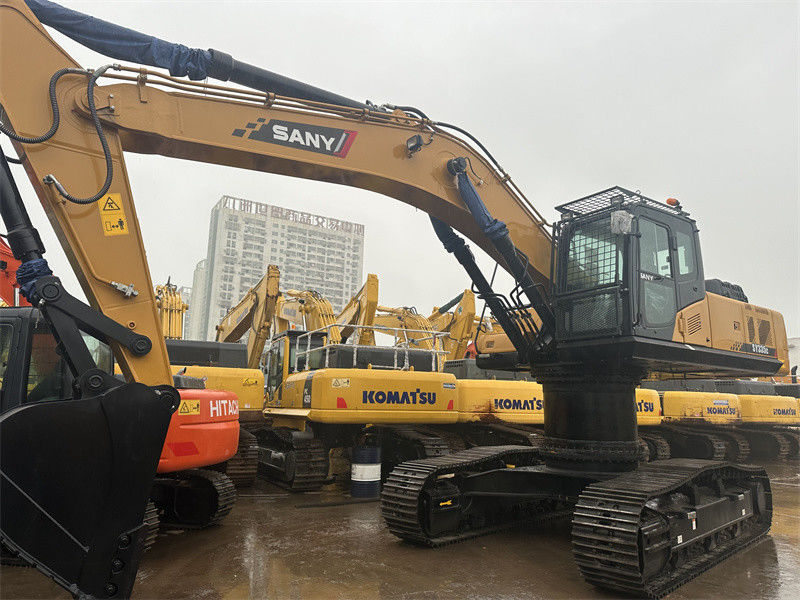 Nueva China excavadora Sany sy335C chasis elevado excavadoras de 33 toneladas