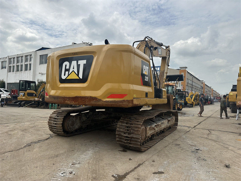 Excavadora original usada CAT 320 con motor C4.4 Excavadora Caterpillar 320
