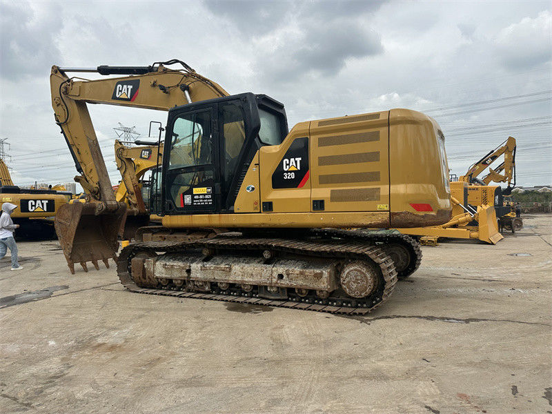 Excavadora original usada CAT 320 con motor C4.4 Excavadora Caterpillar 320