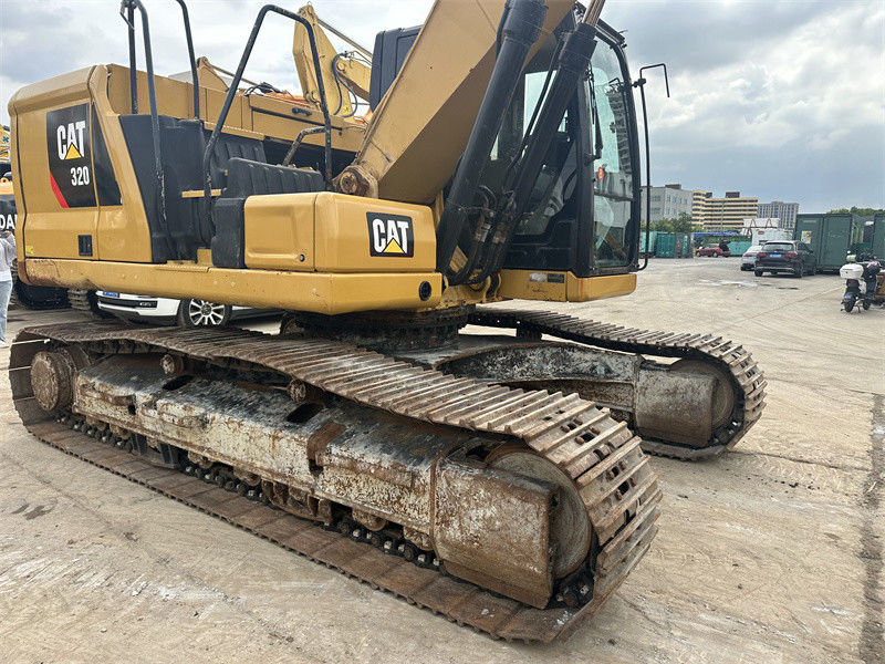 Excavadora original usada CAT 320 con motor C4.4 Excavadora Caterpillar 320