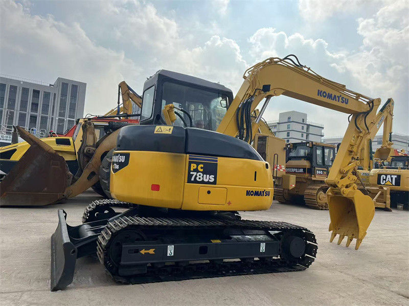 7.8 toneladas Japón Comatsu PC78us Excavadora de rastreo PC78US-6 Mini Excavadora