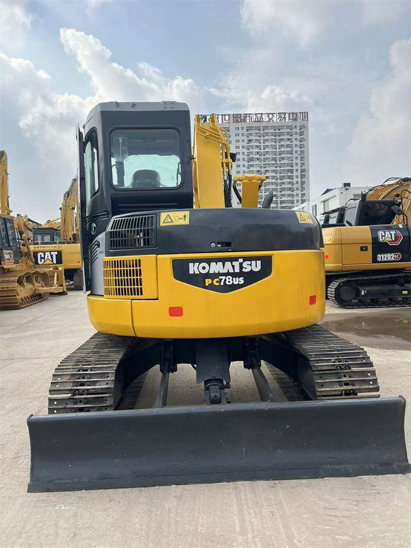 7.8 toneladas Japón Comatsu PC78us Excavadora de rastreo PC78US-6 Mini Excavadora