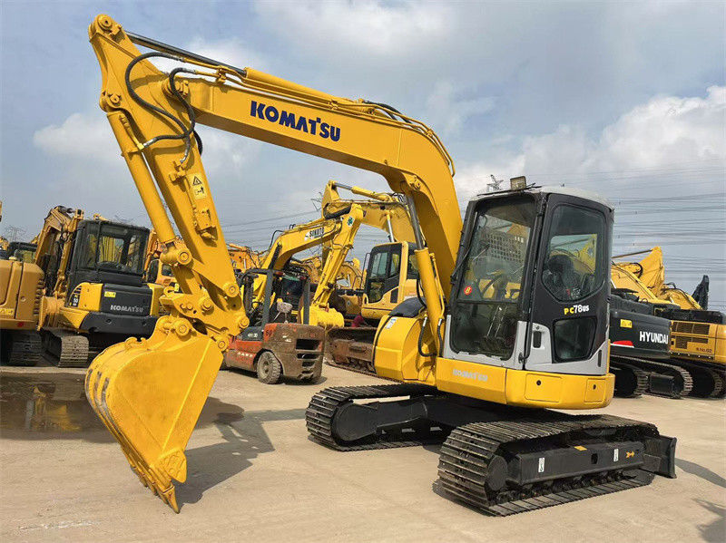 7.8 toneladas Japón Comatsu PC78us Excavadora de rastreo PC78US-6 Mini Excavadora