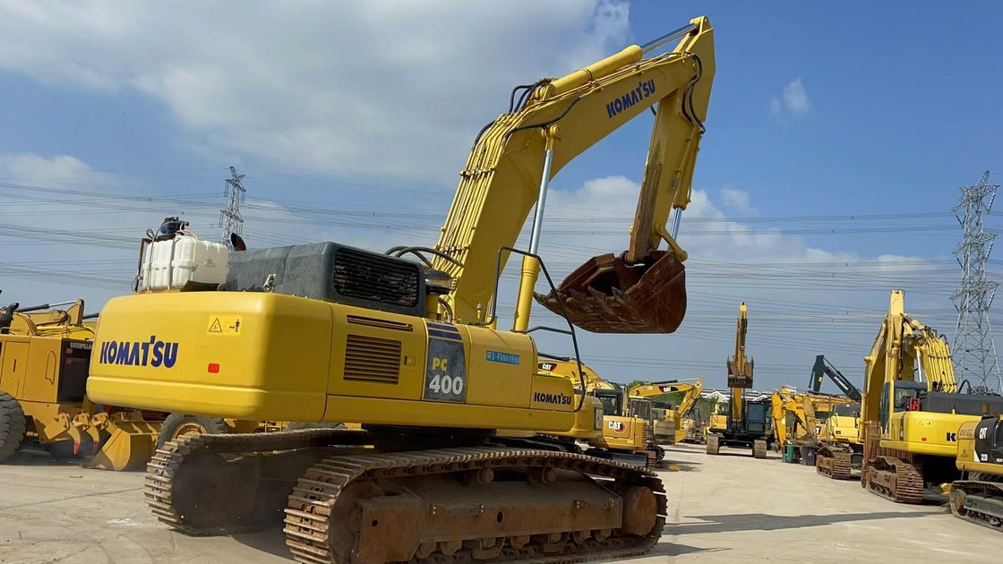 Japón Original Usado Komatsu PC400-8 Gran excavadora de 40 toneladas excavadora Komatsu PC400