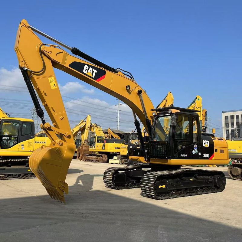 20 toneladas CAT 320D excavadora en excelente estado tamaño medio para la construcción de minas