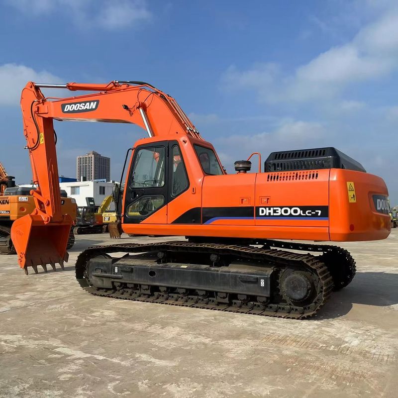 Excavadora mediana usada Doosan DH300 de 30 toneladas
